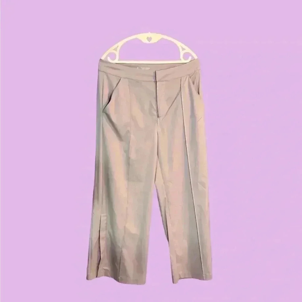 Zuda Tan Work Pant with Snap Detail Small